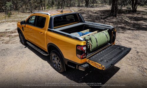 Ford details 2022 Ranger versatility and tray functions