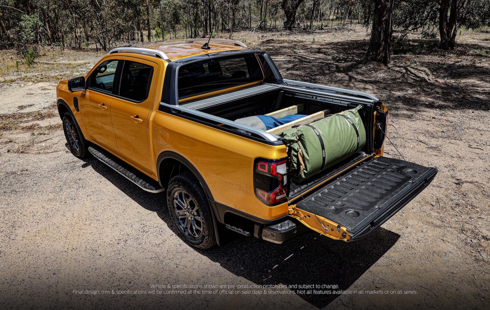 Ford details 2022 Ranger versatility and tray functions
