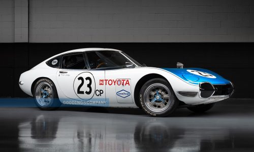 For Sale: 1967 Toyota 2000GT Carroll Shelby race car, 1 of 3 ever made