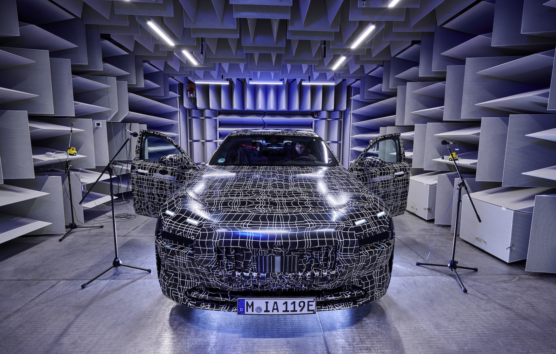 BMW i7 prototypes undergo acoustic tests to ensure supreme comfort