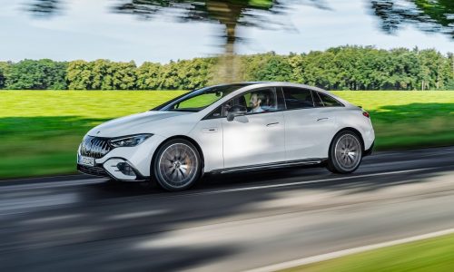 Mercedes-AMG EQE unveiled with 43 and 53, up to 1000Nm