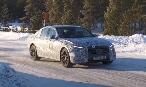 2023 Mercedes-Benz ‘W214’ E-Class prototypes spotted (video)