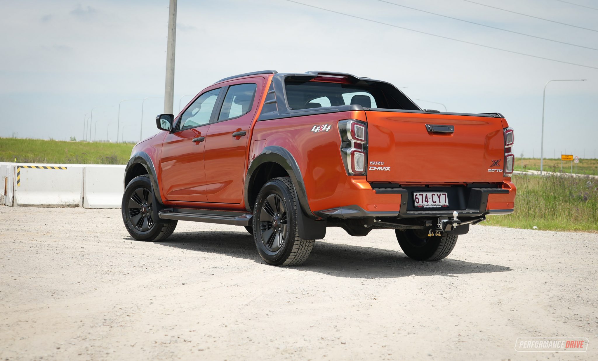 2022 Isuzu D-Max X-Terrain-taillights – PerformanceDrive