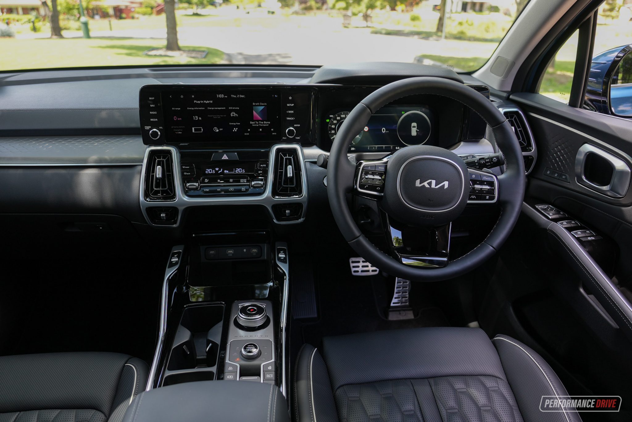 2022 Kia Sorento PHEV GT-Line interior – PerformanceDrive