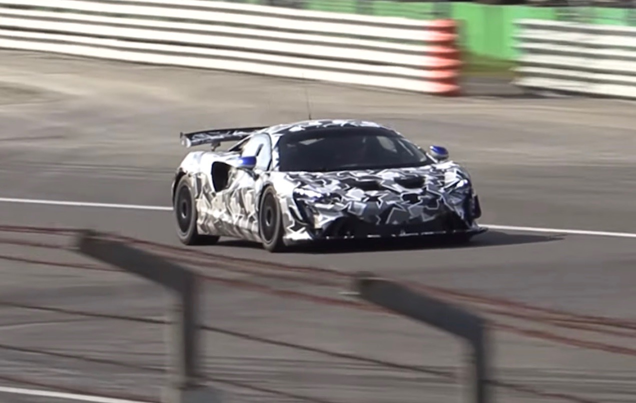 McLaren spotted testing hardcore Artura ‘GT4’ track variant at Monza (video)