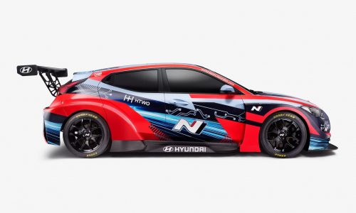 Hyundai unveils Veloster N eTouring World Cup racer for 2022 season