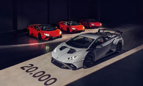 Lamborghini Huracan production surpasses 20,000 units milestone