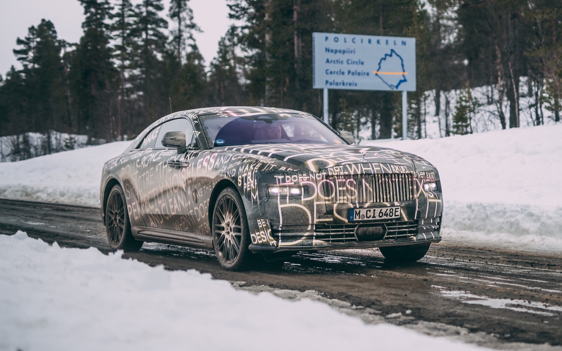 Rolls-Royce Spectre EV wraps up winter testing in Arctic Circle