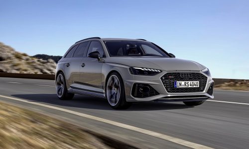Audi reveals competition package for 2022 RS 4 Avant & RS 5
