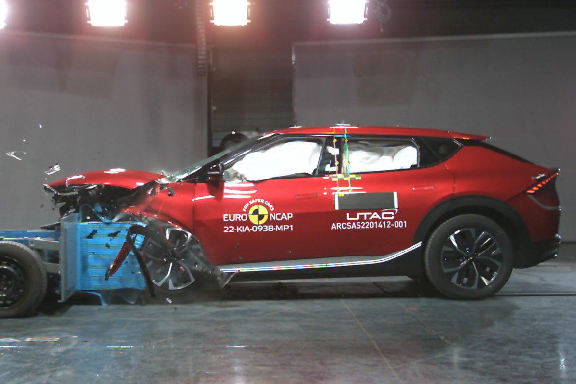 Fully electric Kia EV6 scores 5-star ANCAP safety rating (video)