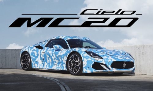 Maserati confirms MC20 ‘Cielo’ as drop-top spyder, debuts May 25