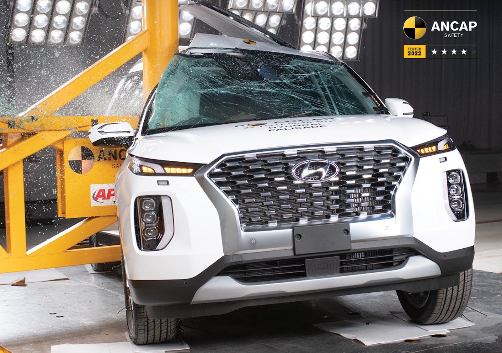 Hyundai Palisade scores 4-star ANCAP safety rating (video)