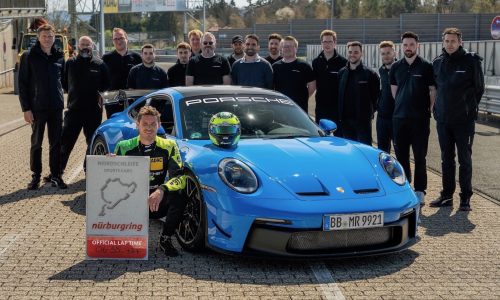 New Manthey kit for Porsche 911 GT3 laps Nurburgring in 6:55.737 (video)