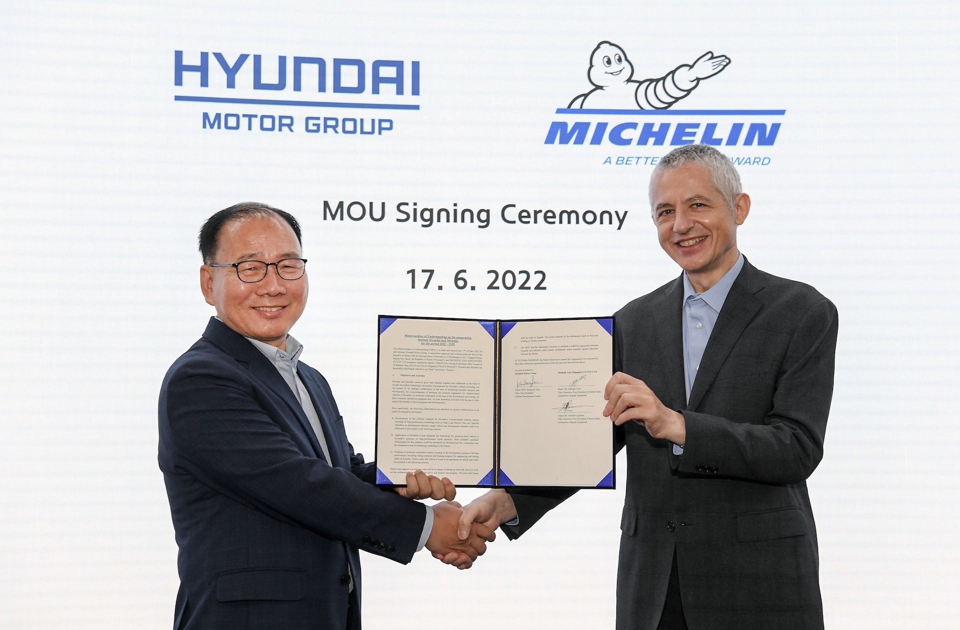 Hyundai and Michelin join forces to create next-gen EV tyres
