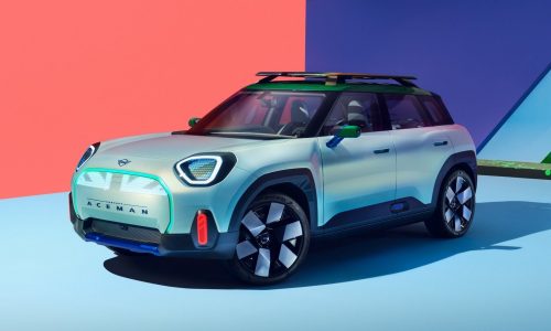 MINI debuts ‘Aceman’ fully electric crossover concept