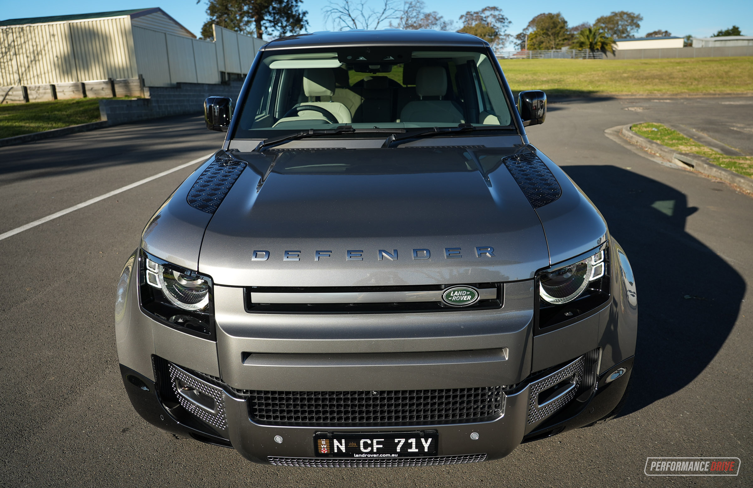 2022 Land Rover Defender 90 P400 Bonnet Garnish Performancedrive