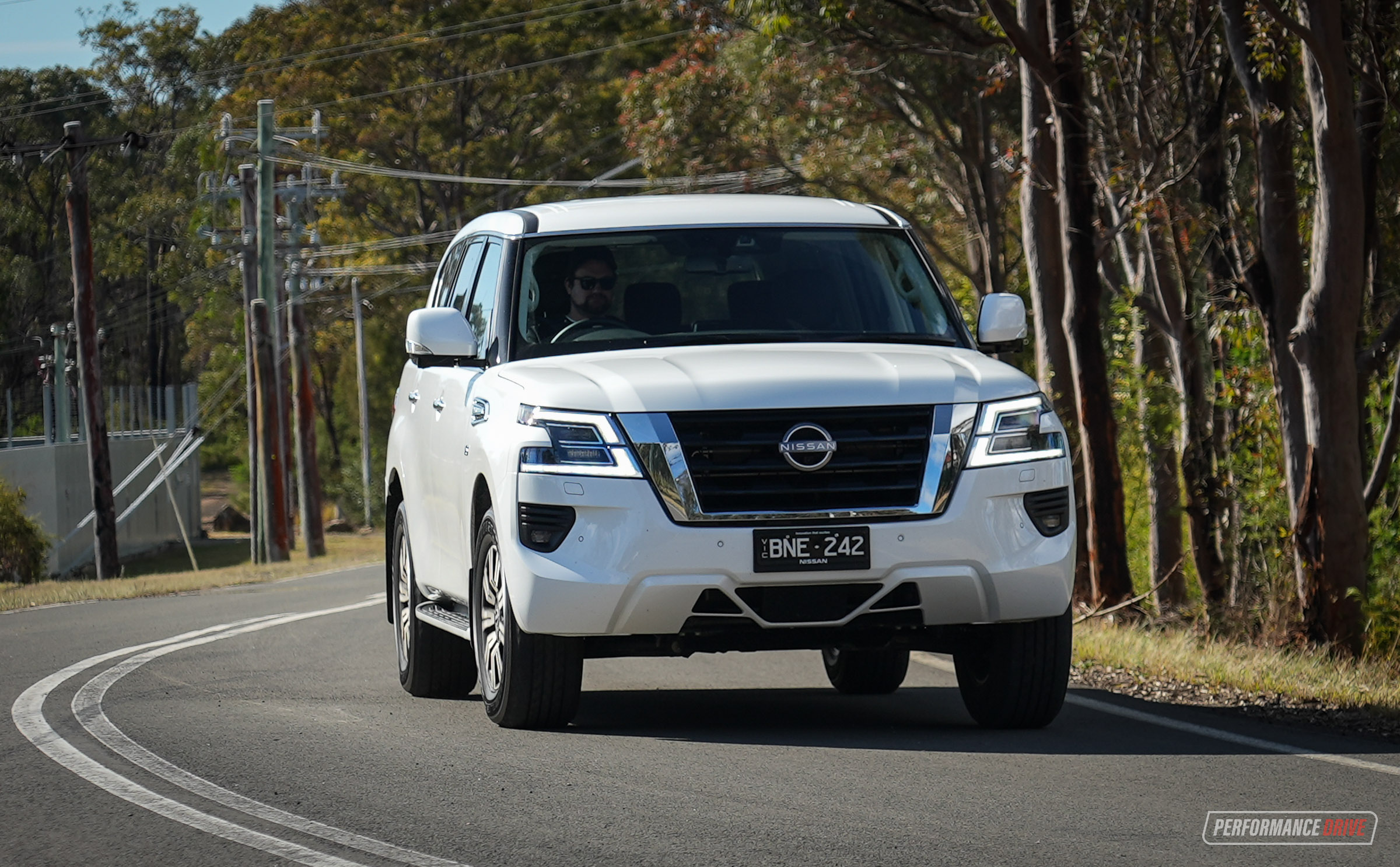 2022 Nissan Patrol Ti-cornering – PerformanceDrive