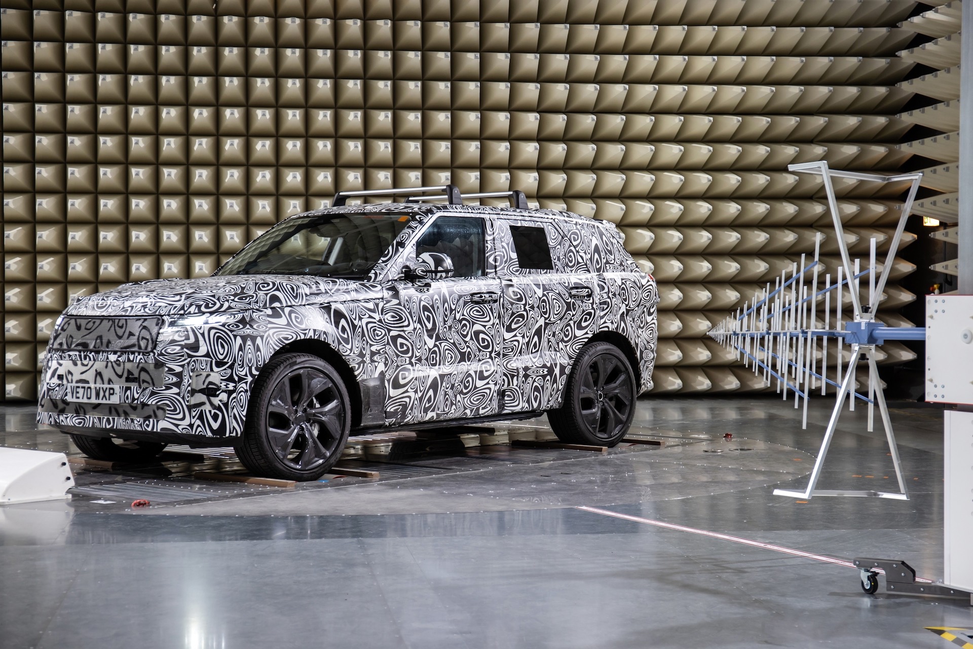 JLR opens electrical interference test facility for future vehicles