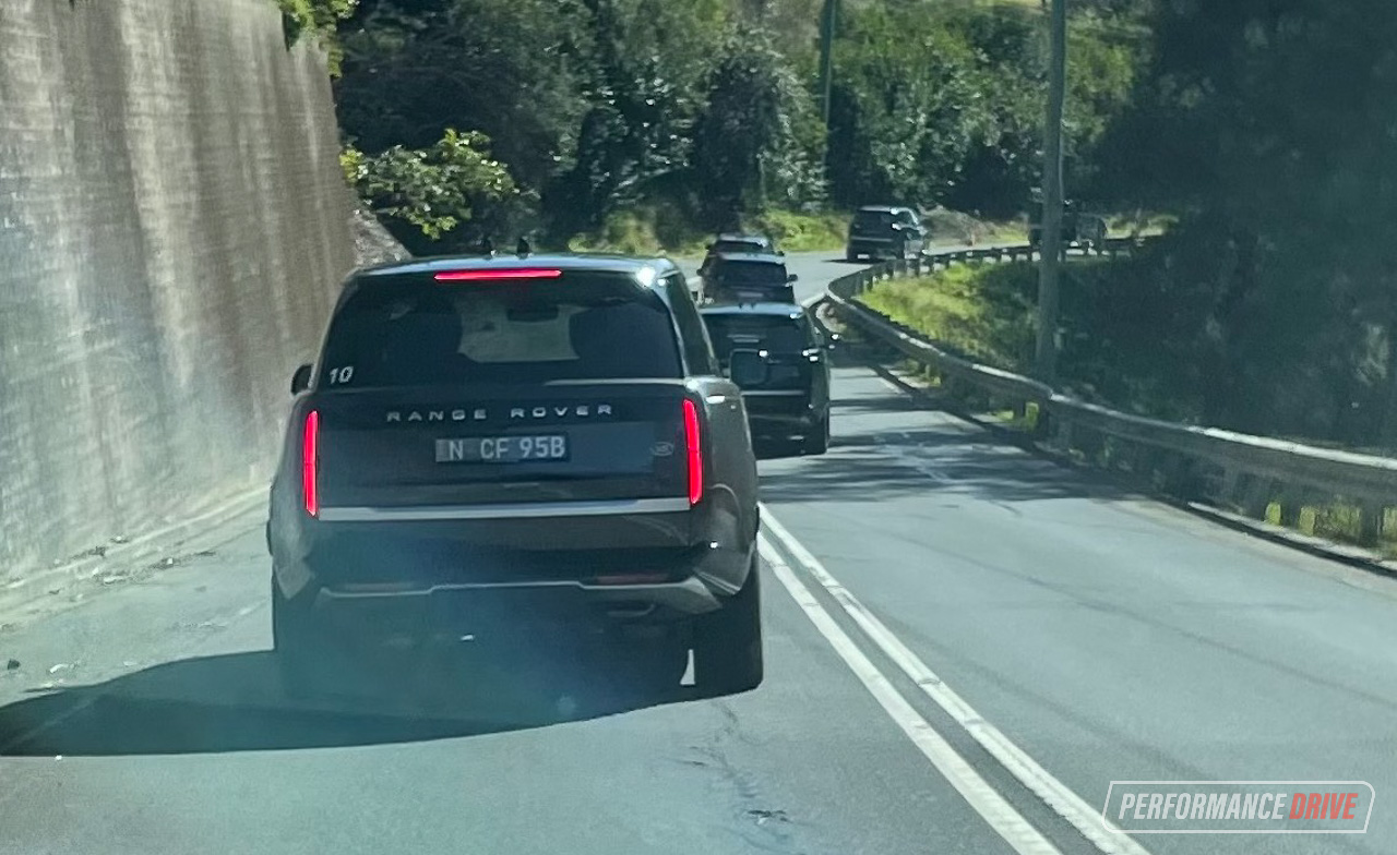 2023 Range Rover spotted in Australia, in showrooms this week