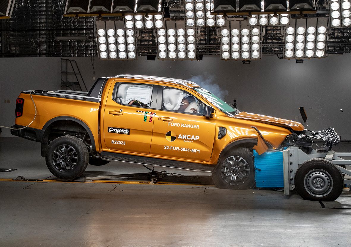 2023 Ford Ranger & Everest score 5-star ANCAP safety rating