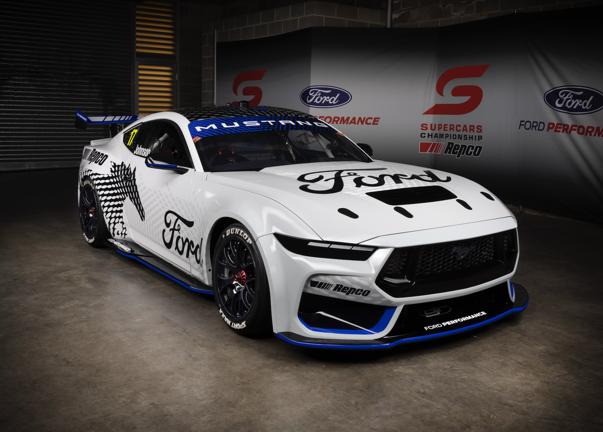 2023 Ford Mustang GT Supercars Gen3 Race Car 5 