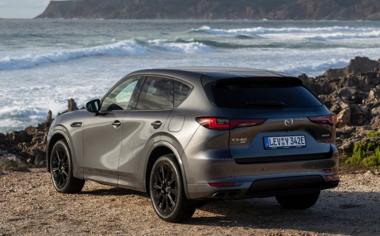 2023 Mazda CX-60 rear – PerformanceDrive