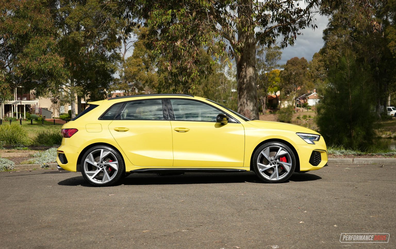 2022 Audi S3 Sportback-side profile – PerformanceDrive