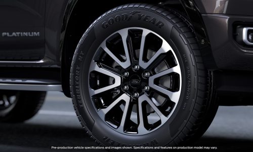 2023 Ford Ranger Platinum – wheels – PerformanceDrive