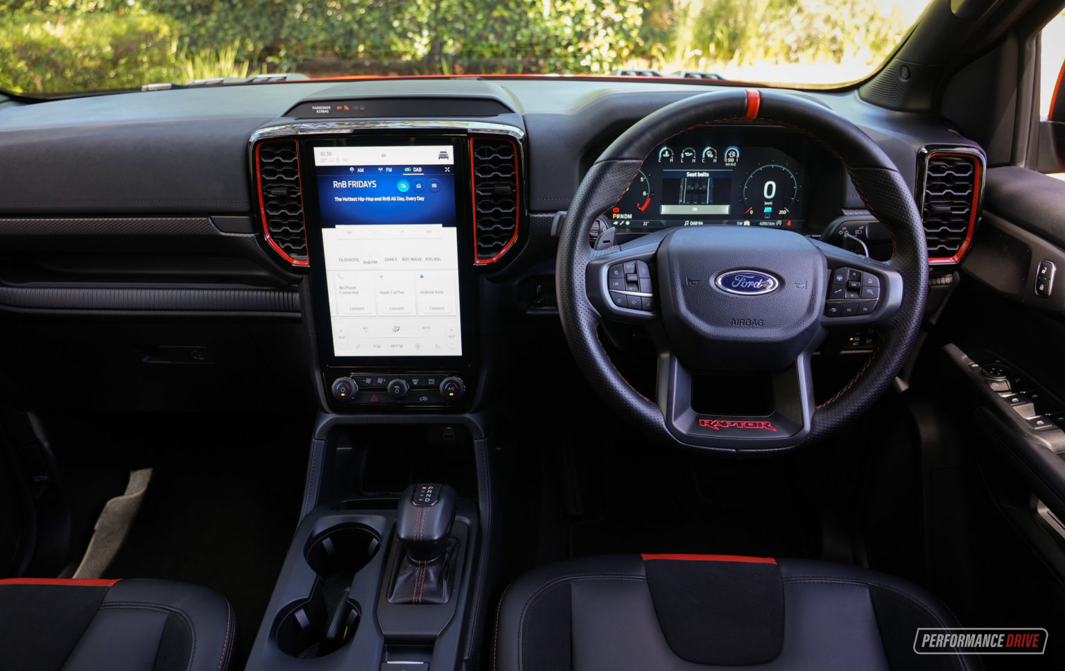 2023 Ford Ranger Raptor-interior – PerformanceDrive