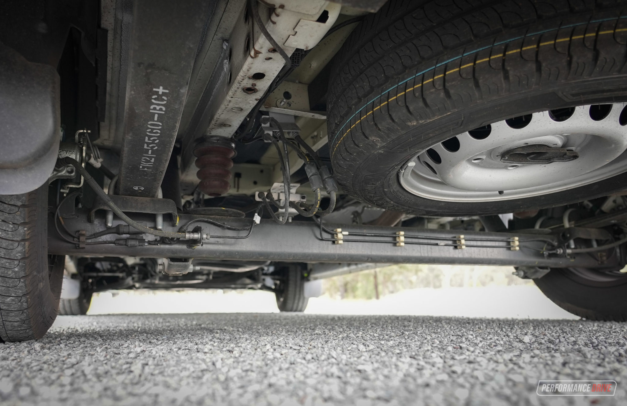 2023 Ford Transit Custom-rear suspension – PerformanceDrive