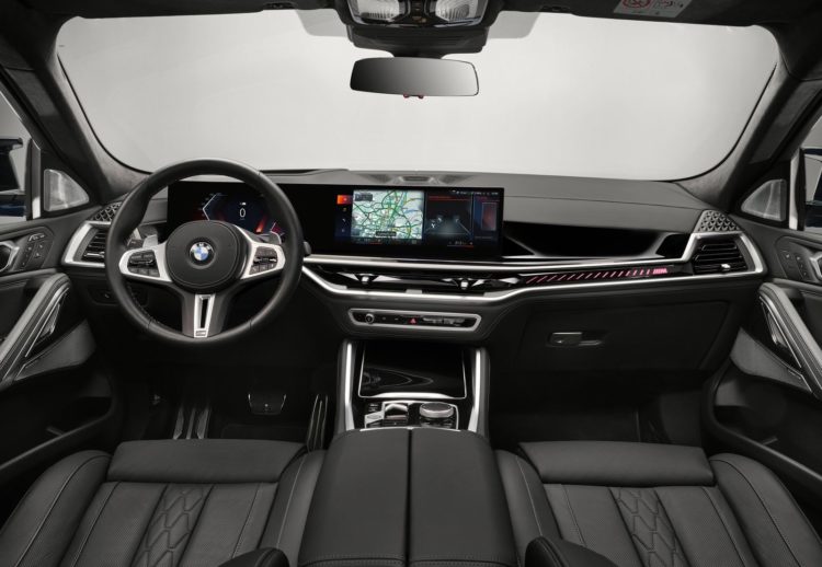 2024 BMW X6interior PerformanceDrive