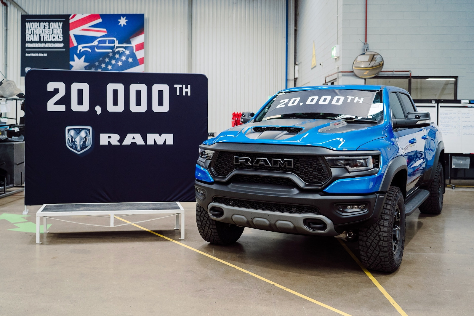 RAM Trucks Australia hits 20,000 production milestone