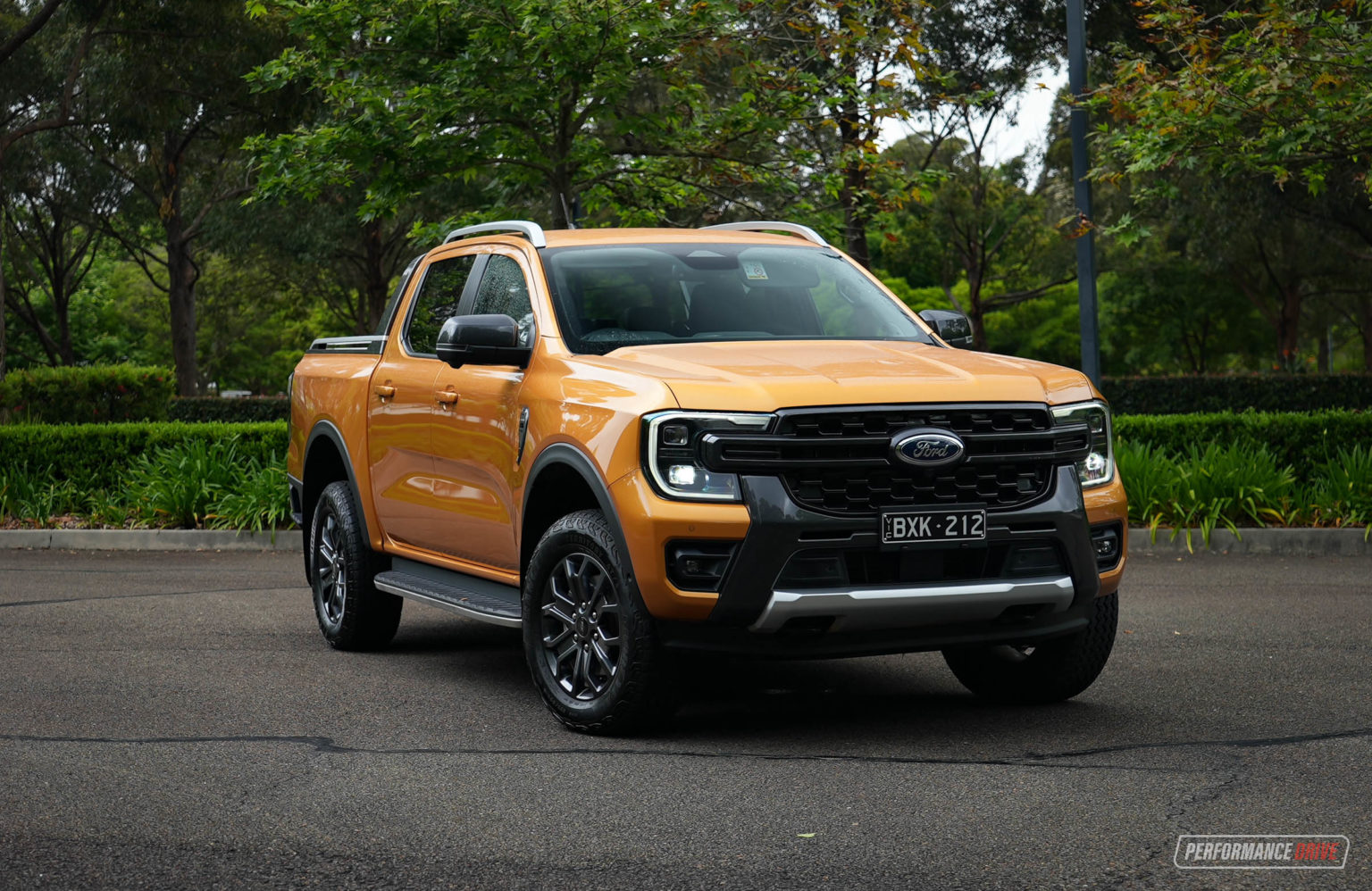 2023 Ford Ranger Wildtrak V6Sedona Orange gold PerformanceDrive