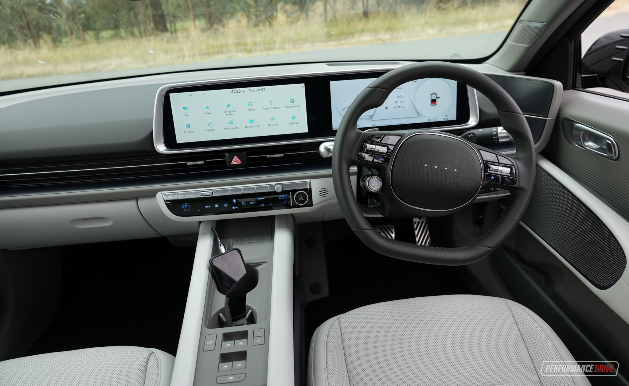 2023 Hyundai IONIQ 6-interior – PerformanceDrive