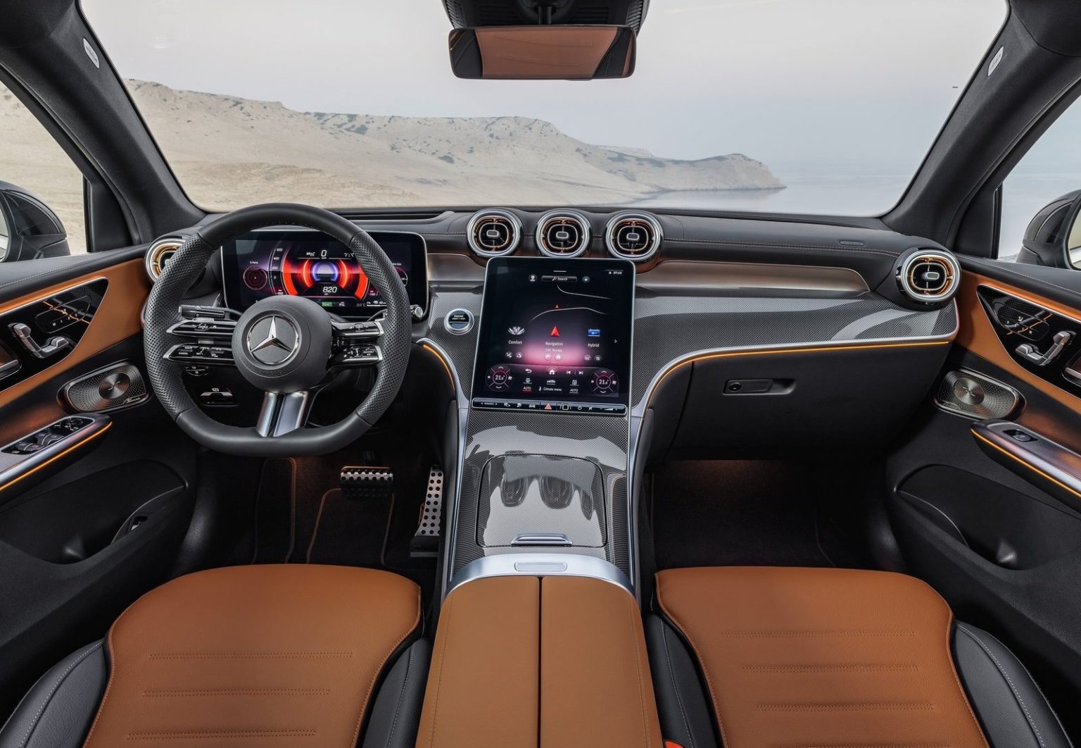 2024 MercedesBenz GLC Coupeinterior PerformanceDrive