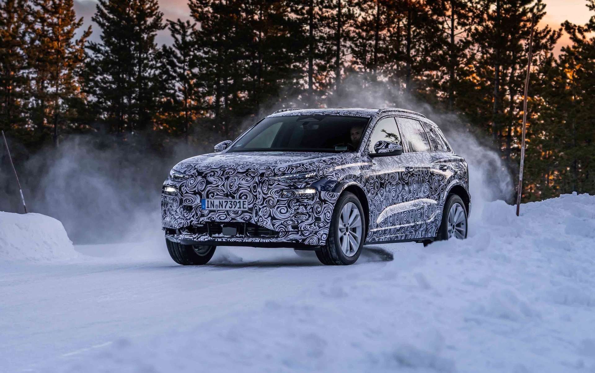 Audi testing Q6 e-tron prototype, confirms 20 new models by 2025