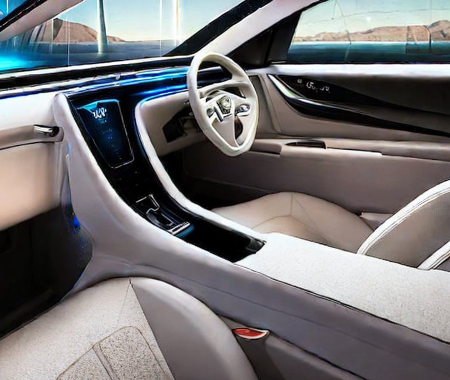 AI designed vehicles2023 PerformanceDrive 2025 Ford Falcon interior