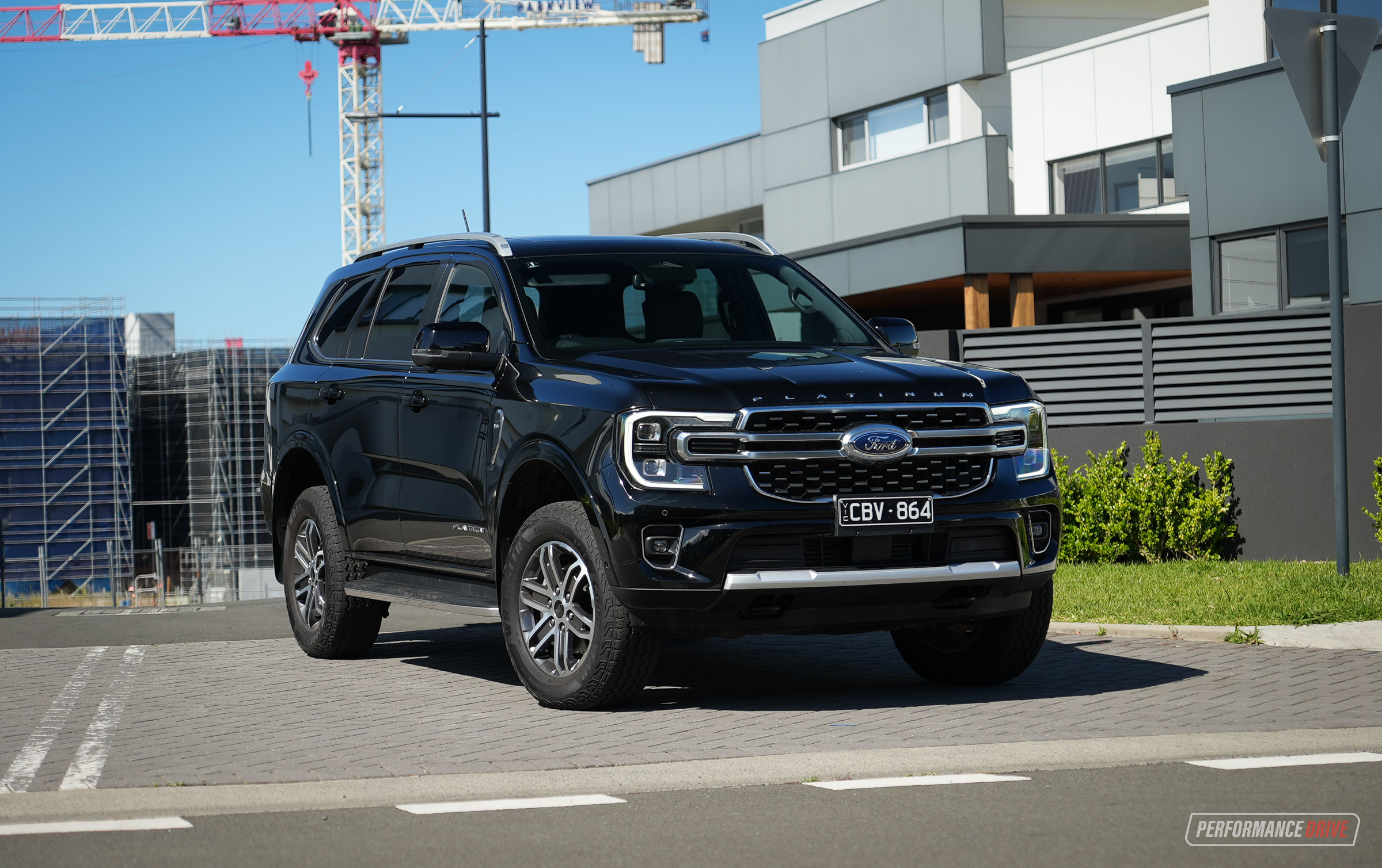 2023 Ford Everest Platinum-front grile – PerformanceDrive