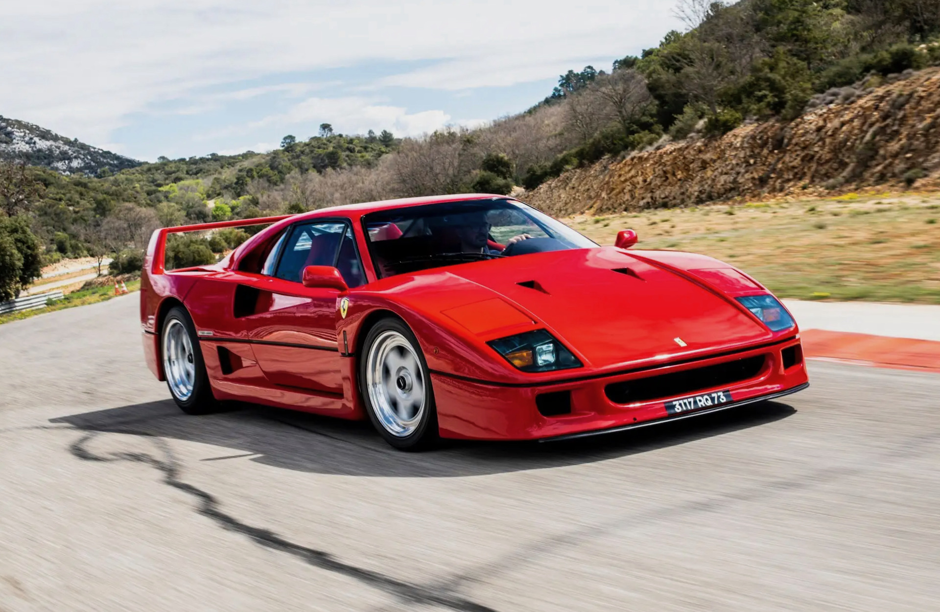 For Sale: Ferrari F40 originally owned by Alain Prost
