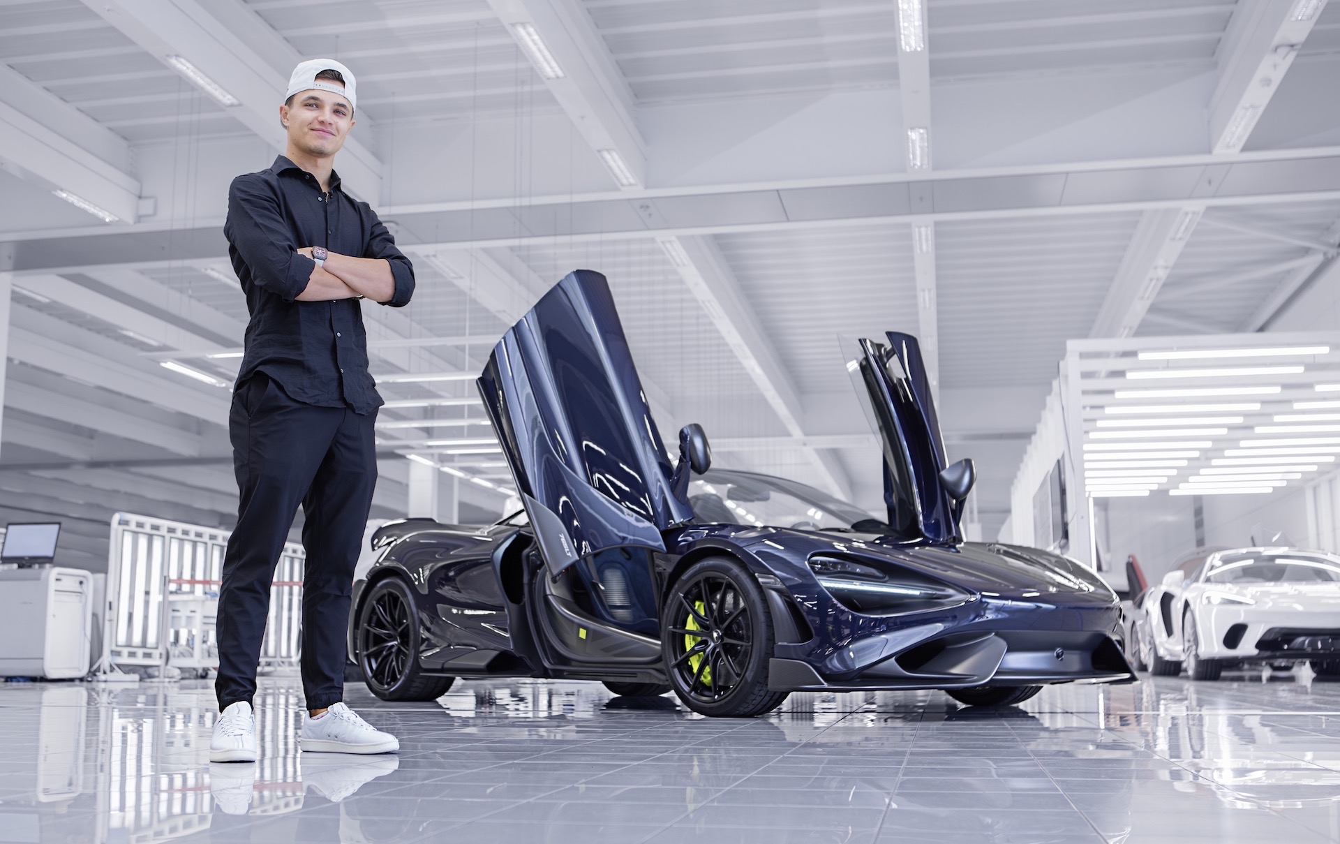 F1 star Lando Norris takes delivery of McLaren 765LT Spider by MSO