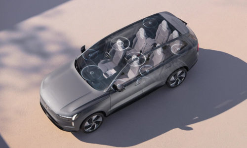 Volvo EX90 showcases high fidelity 25-speaker Bowers & Wilkins sound system