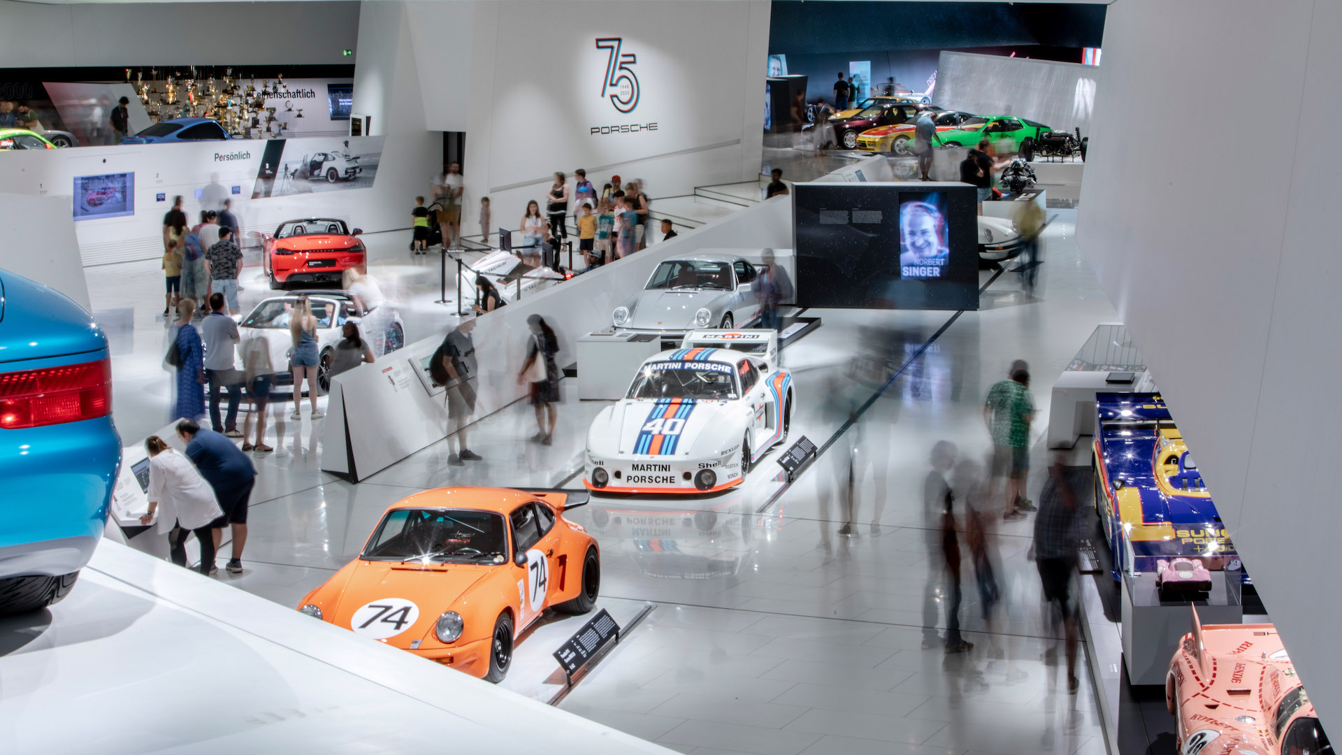 ’75th Anniversary’ exhibition opens at Porsche Museum in Stuttgart