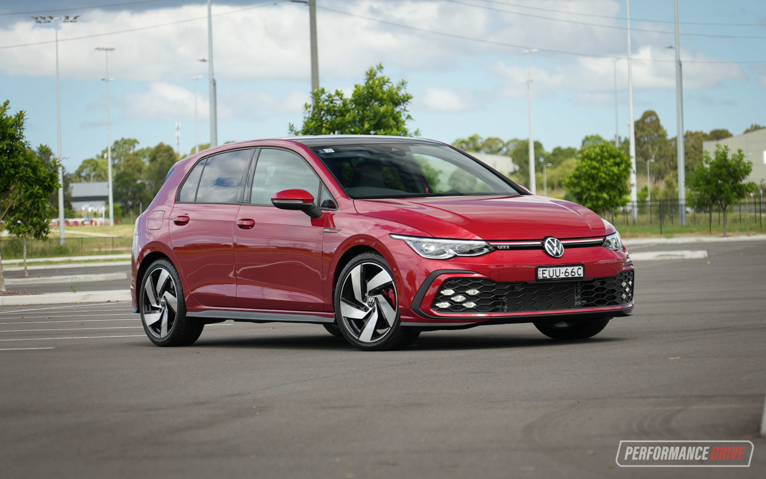 2023 Volkswagen Golf GTI-Kings Red – PerformanceDrive