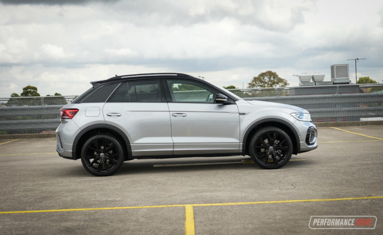 2023 Volkswagen T-Roc 140TSI-side profile – PerformanceDrive