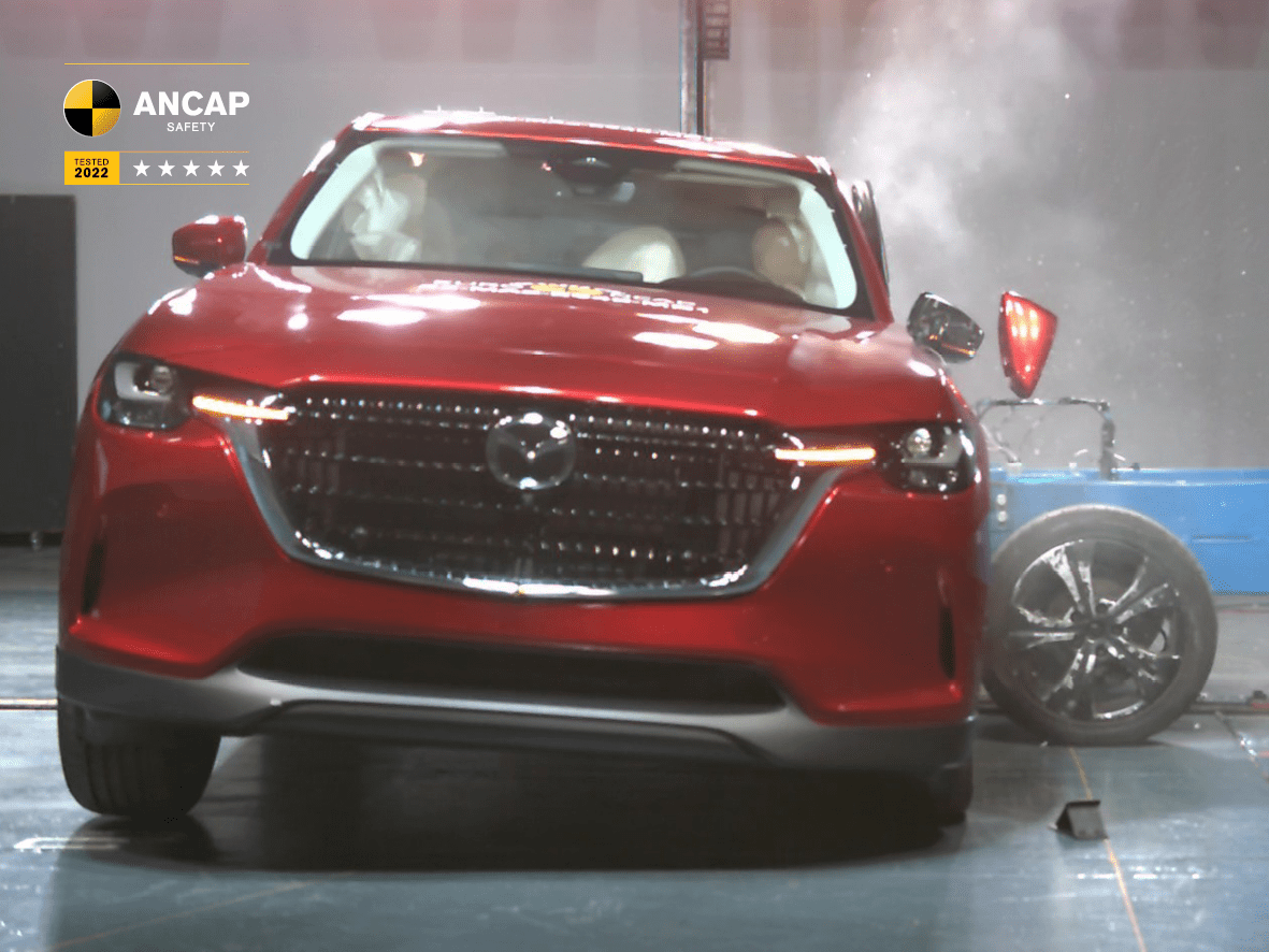 Mazda CX-60 Petrol, Diesel & PHEV Pick up Five-Star ANCAP Safety Ratings
