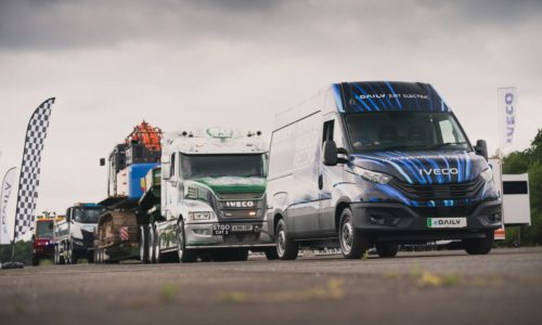 Electric IVECO eDaily Sets Guinness World Record with 153 Tonne Towing Feat
