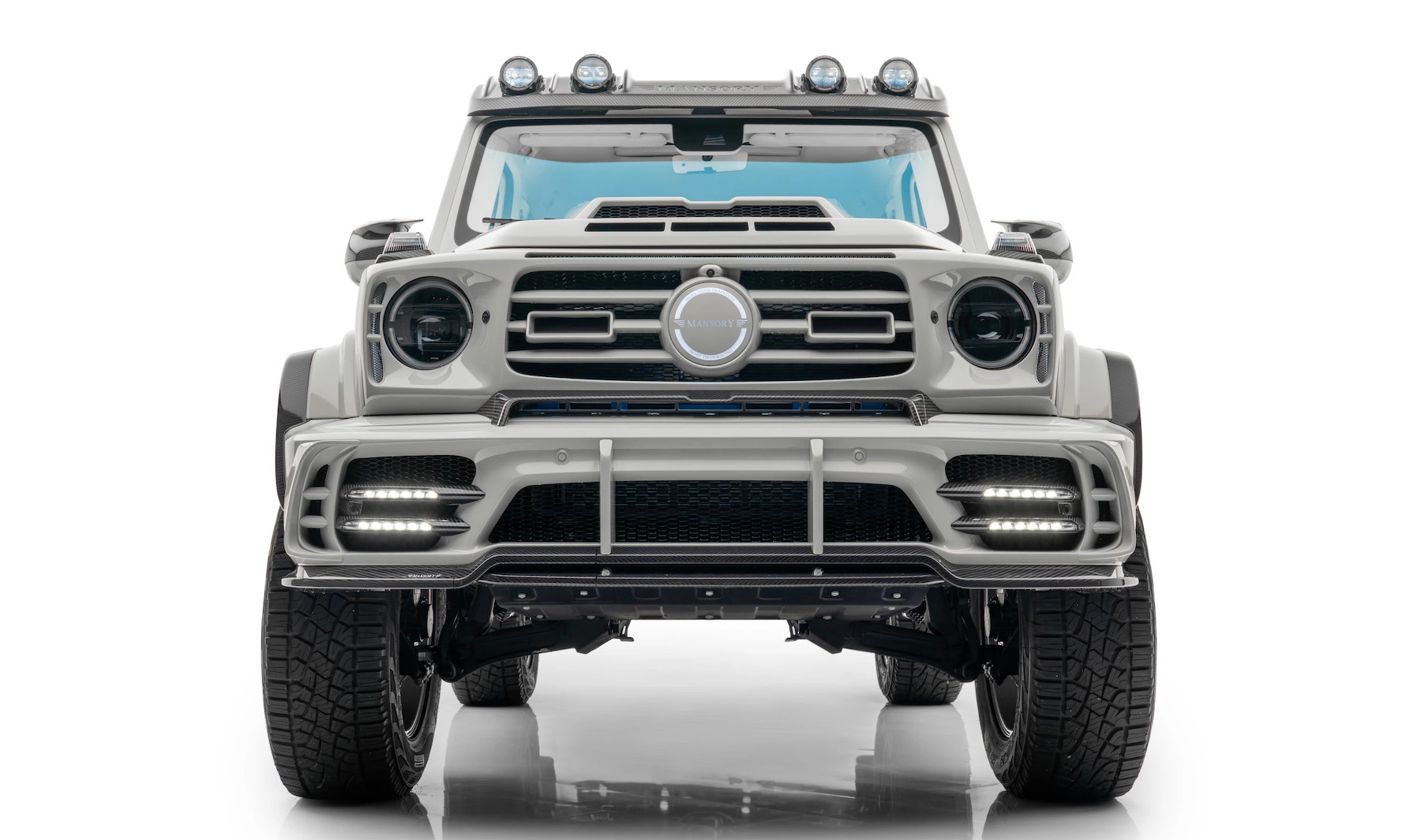 Mansory’s G63 4×4 Gronos Squared is the Ultimate G Wagon Tank