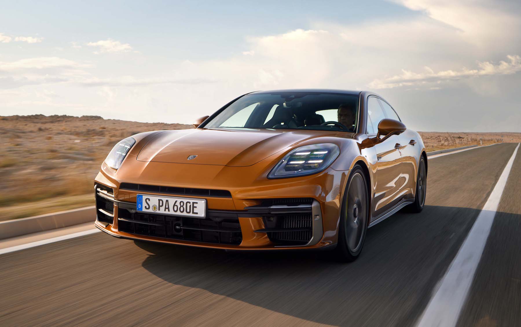 New Porsche Panamera Revealed with Trick Suspension and E-Hybrid Power