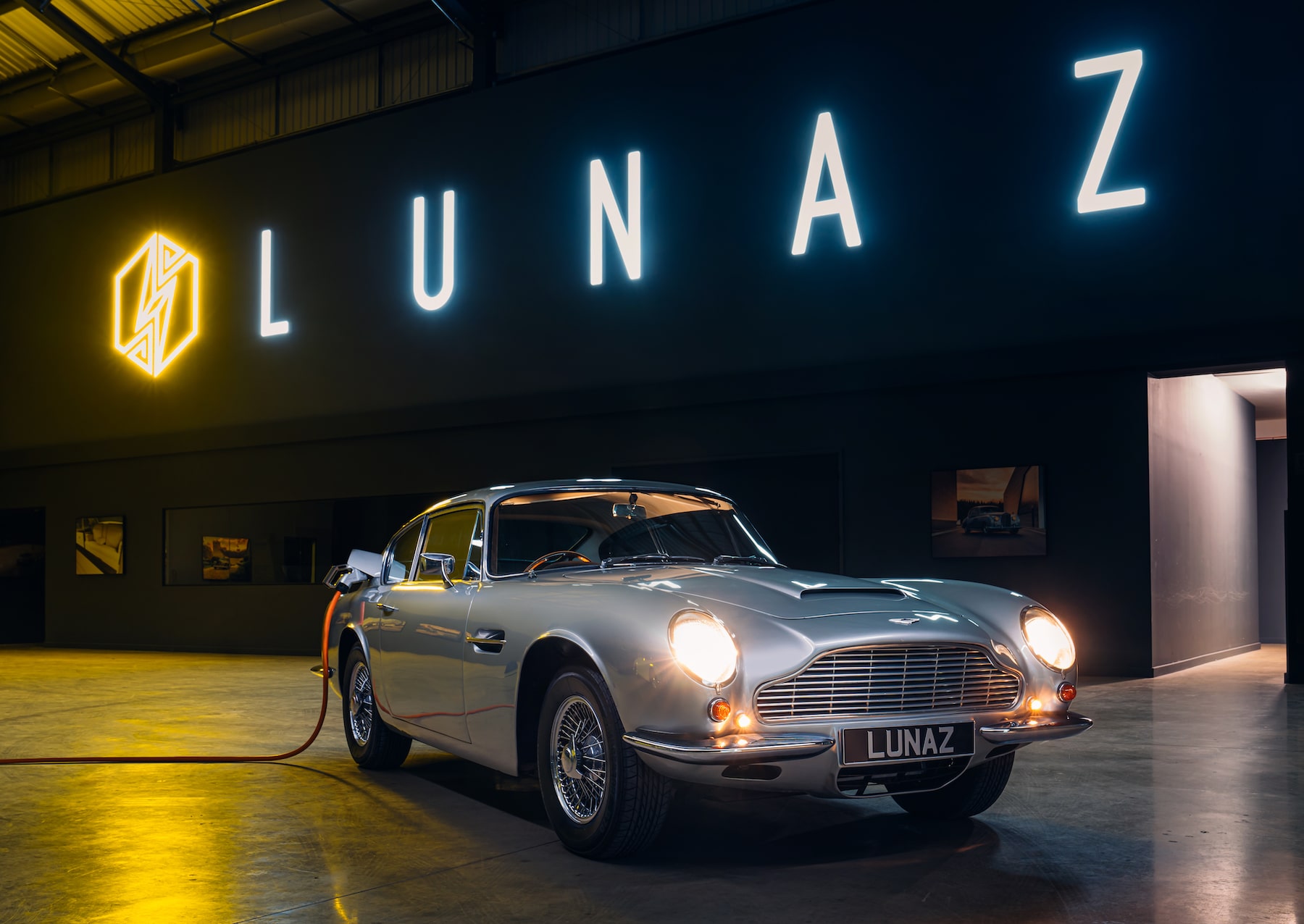 Lunaz Reveals Upcycled, Battery-Electric Aston Martin DB6 Concept