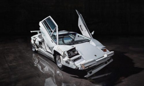 Wrecked Lamborghini Countach from “’Wolf of Wall Steet’ Heads to Auction, Expected to Fetch $2m